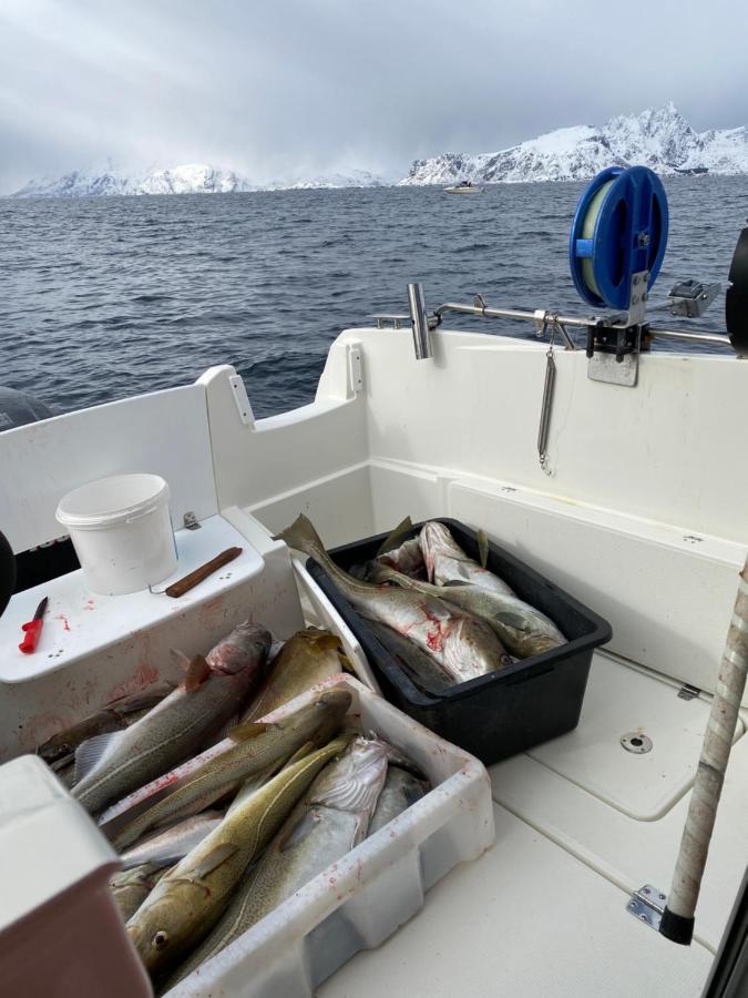 Rorbu I Lofoten Villa เลคเนส ภายนอก รูปภาพ